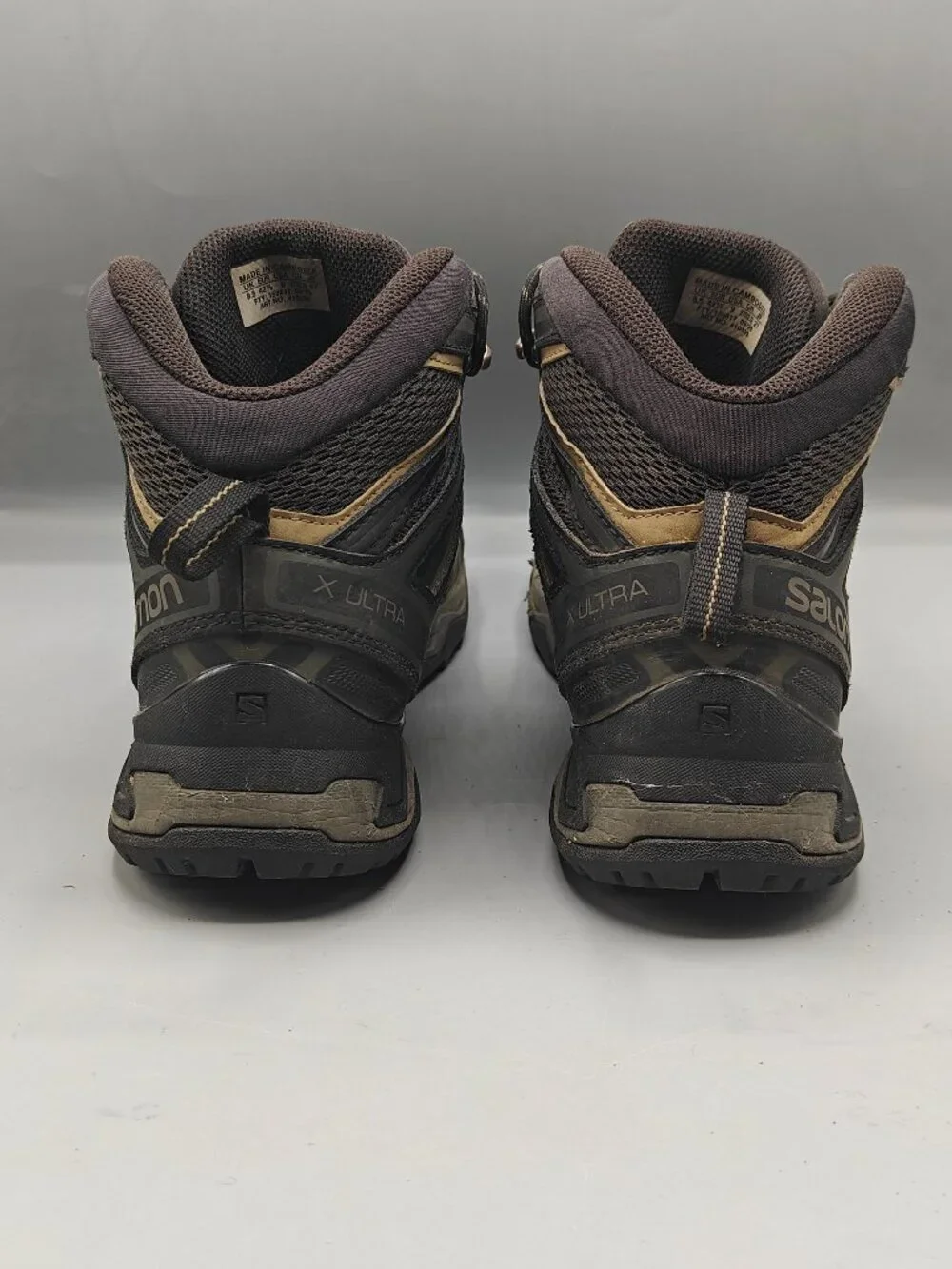Salomon X Ultra Mid 3 Aero Shoes Men's Size 9 Hiking Trail Conta grip 410439